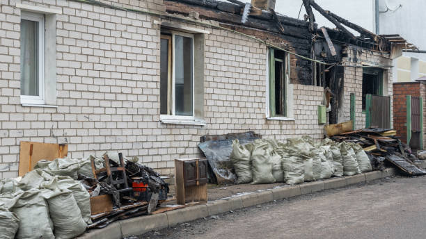 Professional Soot Cleanup technician working in Hamel, MN
